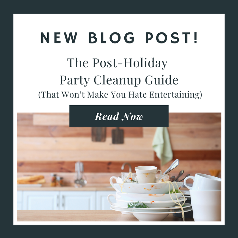 The Post-Holiday Party Cleanup Guide (That Won't Make You Hate Entertaining