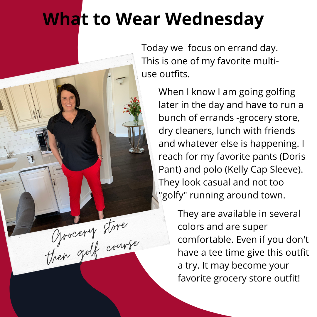 What to Wear Wednesday - Grocery Store to Golf Course